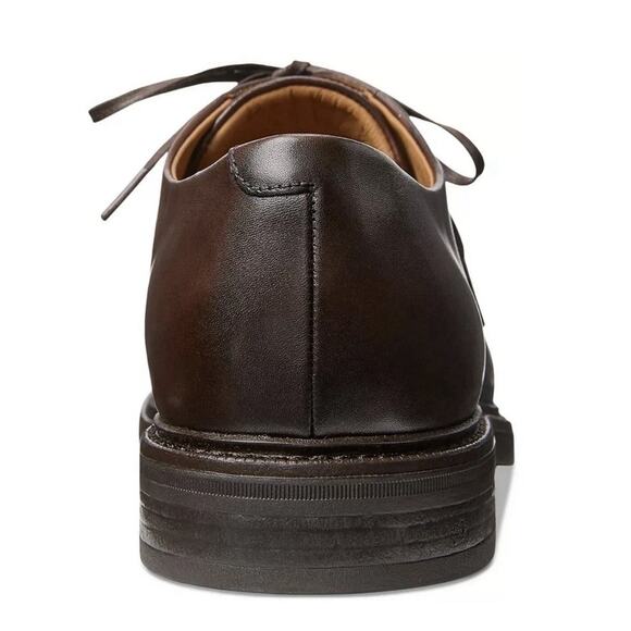 Polo Ralph Lauren Asher Captoe Oxfords Leather Shoes Polo Brown Mens Size 9 NEW main image 8